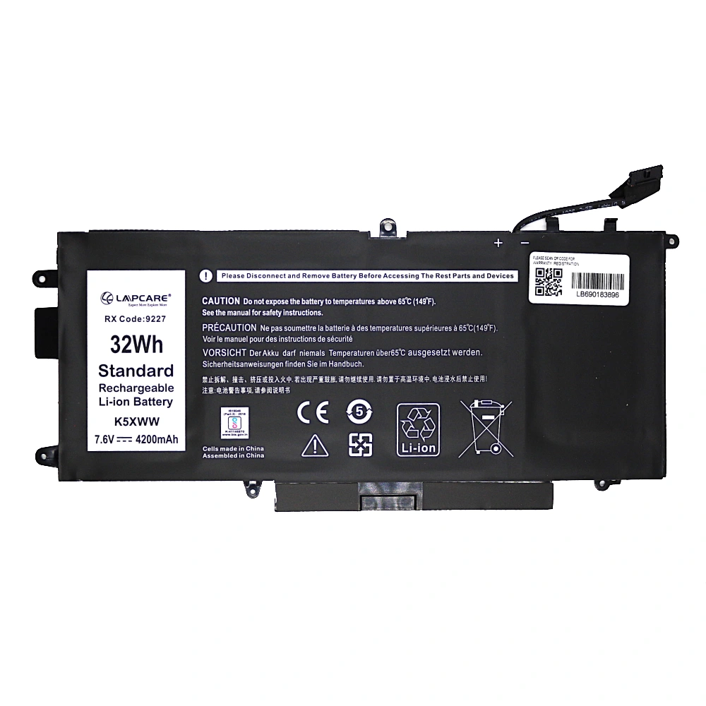 Lapcare Laptop Battery Compatible For Dell Latitude 7390 2In1 | 7389 | 5289 (K5XWW) view 2